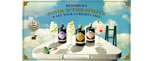 Hendricks sommer spritz banner desktop