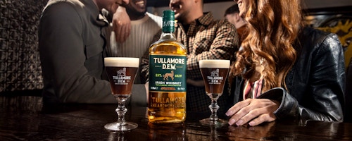 Irish coffee landingpage banner desktop