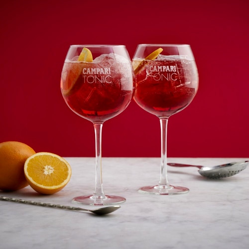Campari Tonic glas 4 stk