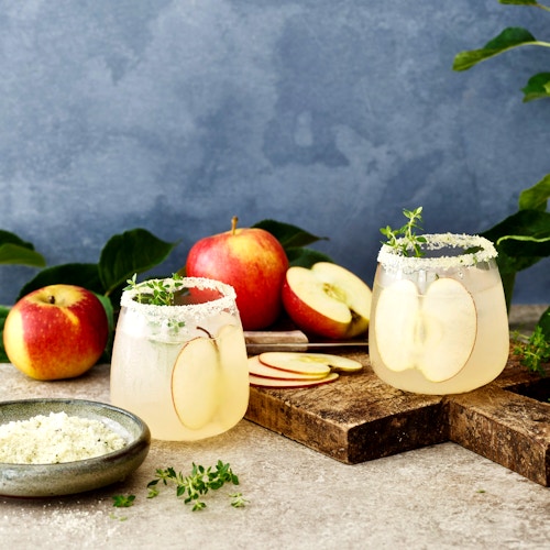 Æble Timian Margarita cocktail