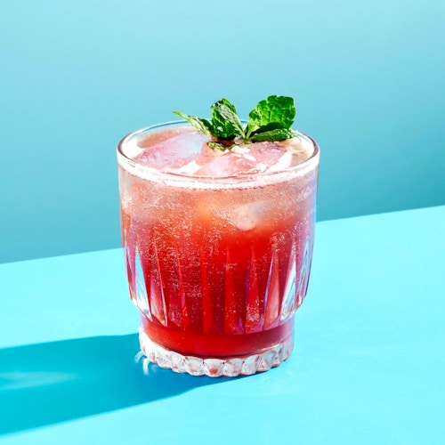 Appleberry Mocktail drink