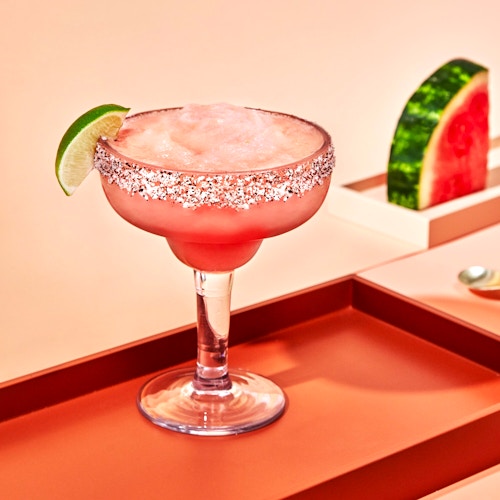 Frozen Watermelon Margarita cocktail