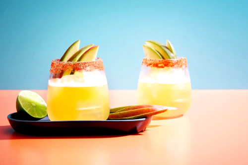 Spicy mango margarita
