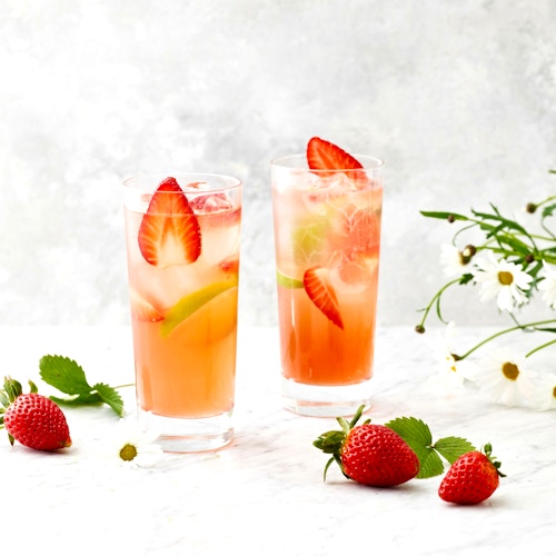 Strawberry Margarita Cooler cocktail