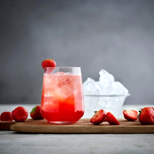 Strawberry Sour Mocktail