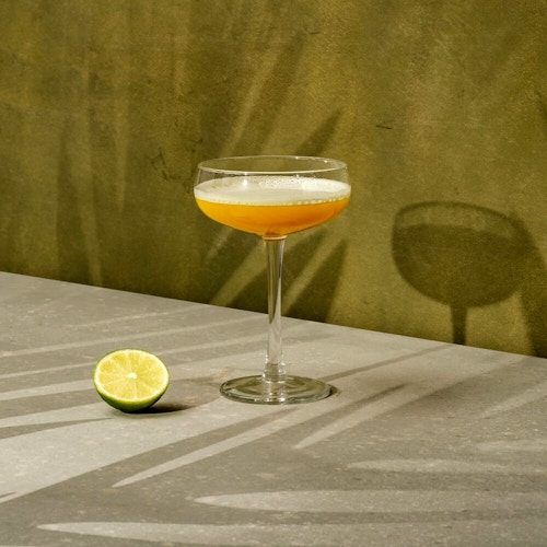 Pineapple daquiri drink